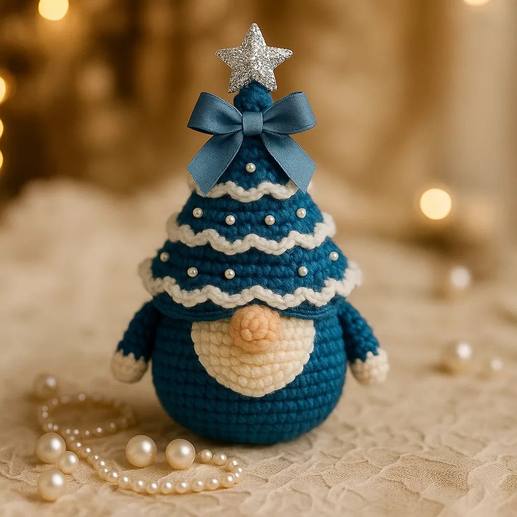 🎁DIY Crochet Christmas Tree Gnome Kit