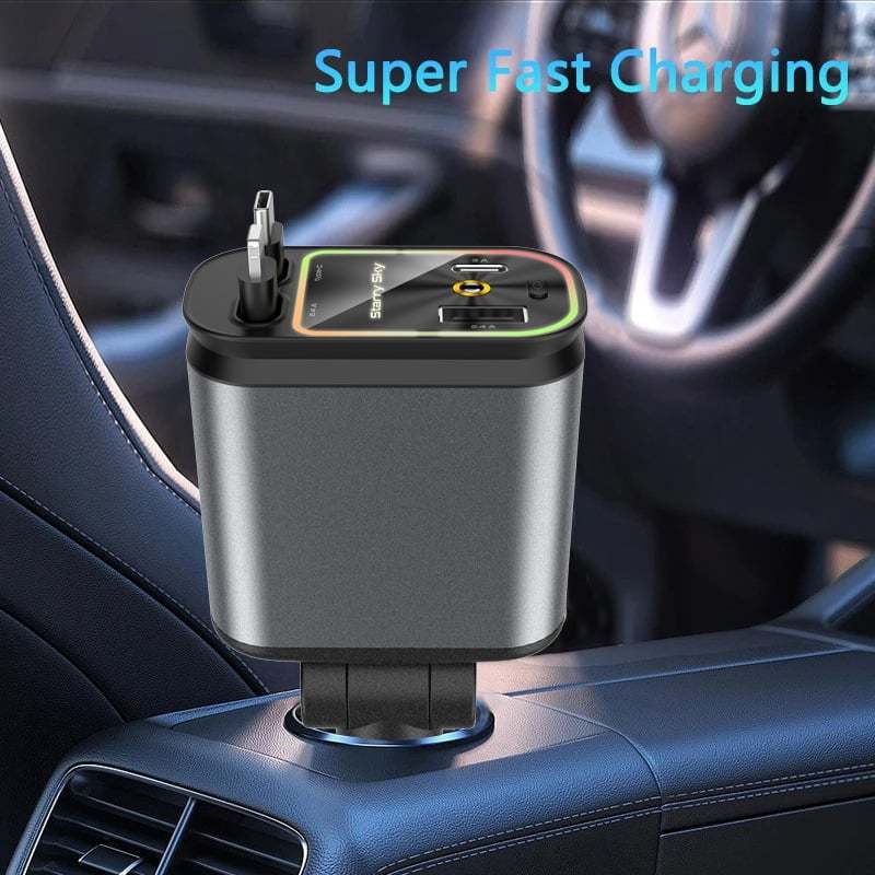 Retractable Car Fast Charger