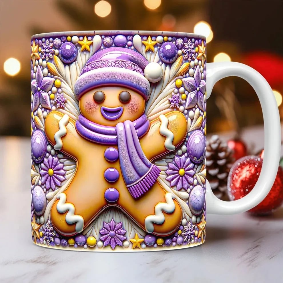 🔥Last 4 hours 57% OFF -3D Christmas Creative Mug