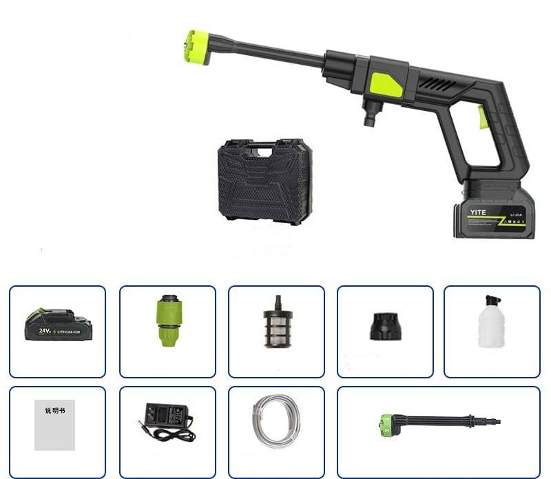 🔥Hot Sale 49% off🌟Cordless Pressure Washer and Single Port Charger Base