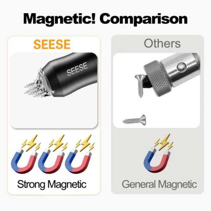 🔧SEESE Strong Magnetic Screw Ring - Never Drop Another Screw Again✨