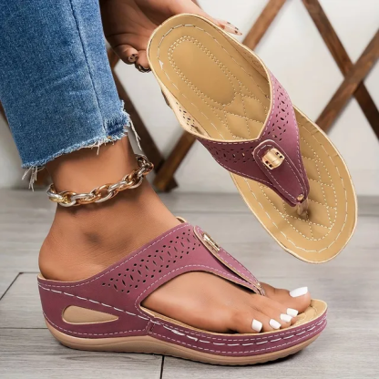 🔥Summer Best Seller🔥Women'S Patriotic Slide Sandals - Stylish American Flag Design