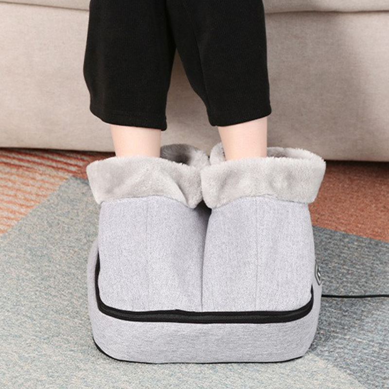 2-in-1 Electric Foot Warmer with Massage