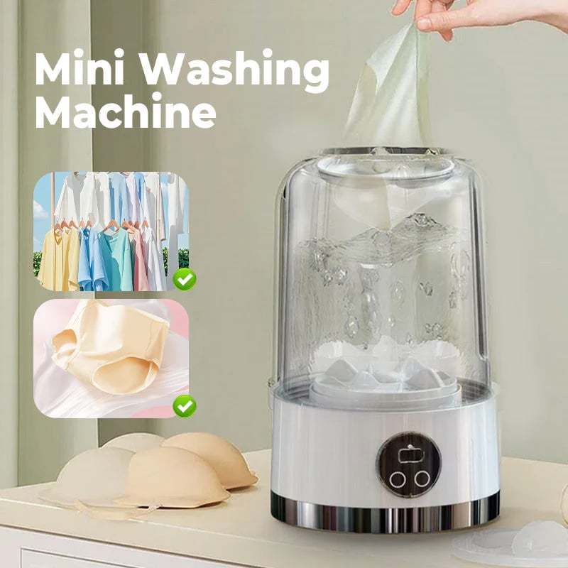 Portable Automatic Mini Washing Machine