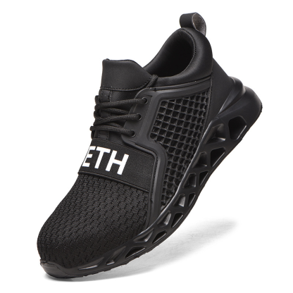 Men's Lightweight Anti-Smash Work Safety Shoes