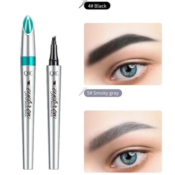 ✨Last Sale 49% OFF-🔥3D Waterproof Microblading Eyebrow Pen 4 Fork Tip Tattoo Pencil