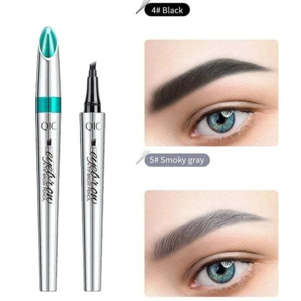 ✨Last Sale 49% OFF-🔥3D Waterproof Microblading Eyebrow Pen 4 Fork Tip Tattoo Pencil