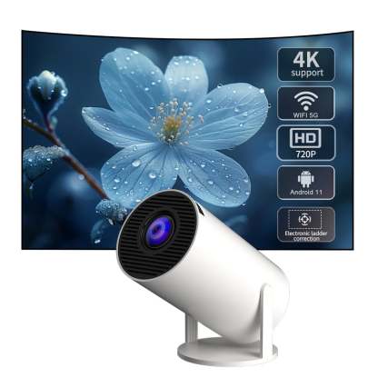 🎥HY300 Portable Projector for Home Outdoor Camping [4K HD 720P] - Home Theatre Experience