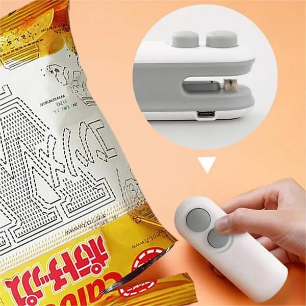 🔥🔥Last Day 49% OFF -🔒2 in 1 Mini Heat Sealer with Cutter 🔥🔥