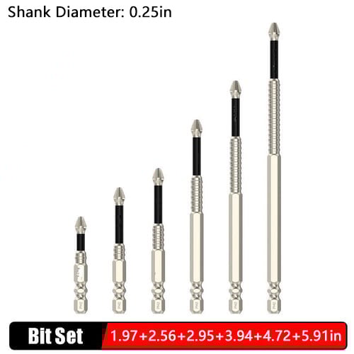 🔥Last Day Sale 🔧High-Magnetic Screwdriver Drill Bit Set