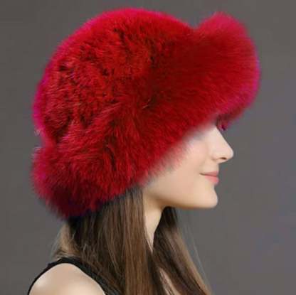 Fashion sweet and cute warm thick fisherman hat basin hat