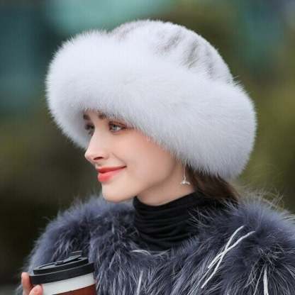 Fashion sweet and cute warm thick fisherman hat basin hat