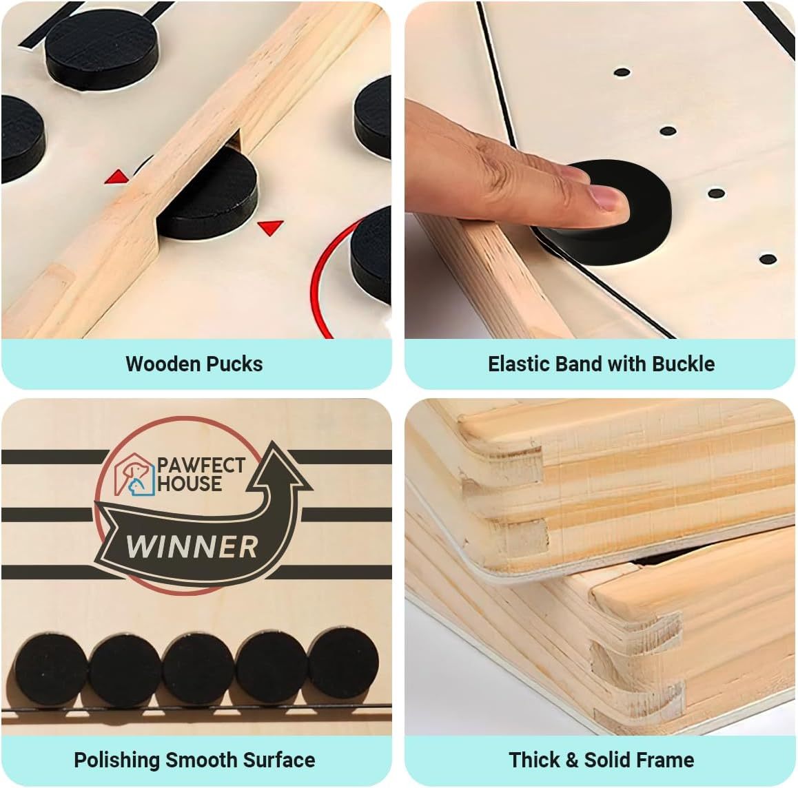 Fast Sling Puck Game - Perfect Interactive Fun for Family and Friends