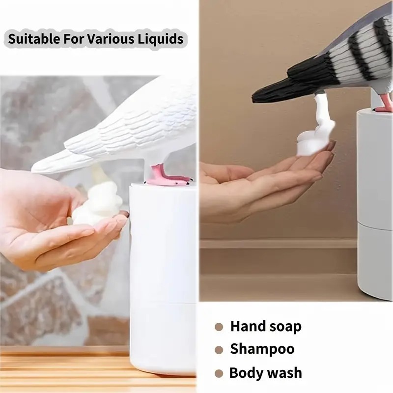 🔥🔥Funny Pigeon Design Foam Soap Dispenser