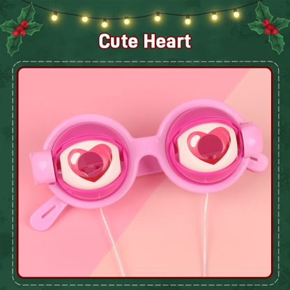 Winking-Eye Novelty Glasses for Party Selfies Effortless Fun