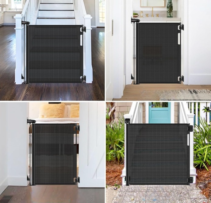 Pet Retractable Dog Gate