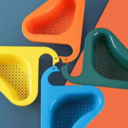 🎃2025 Halloween Hot Sale 🔥Kitchen Sink Drain Basket Swan