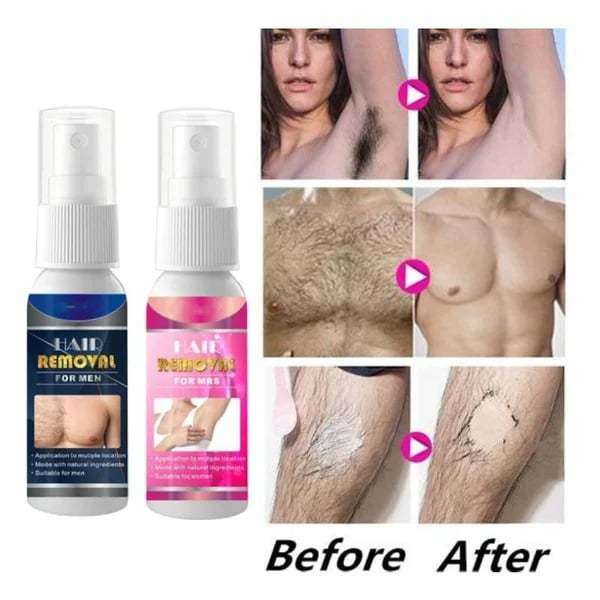 New Semi-permanent Hair Removal Spray