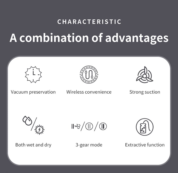 🥗 Keep Your Food Fresh – 49% OFF – ✨Mini Wireless Vacuum Sealer