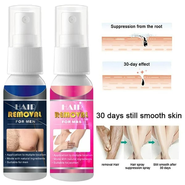 New Semi-permanent Hair Removal Spray
