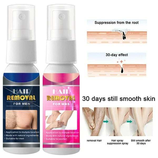 New Semi-permanent Hair Removal Spray