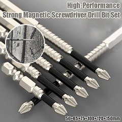 🔥Last Day Sale 🔧High-Magnetic Screwdriver Drill Bit Set