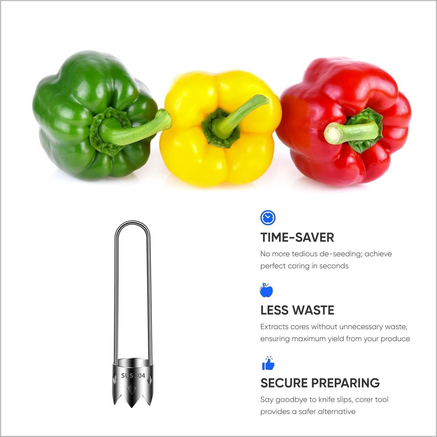 🍅Multifunctional fruit and vegetable corer🍎