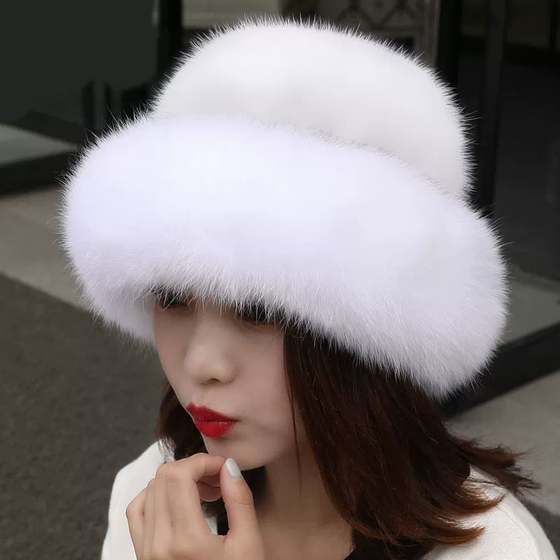 Fashion sweet and cute warm thick fisherman hat basin hat