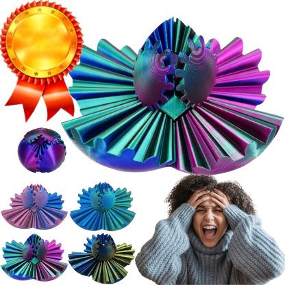 🏆LAST DAY SALE 49% OFF⚙️The Steampunk Whirling Wonder Fidget (Gear Ball)