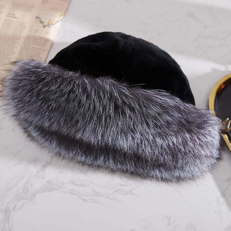 Fashion sweet and cute warm thick fisherman hat basin hat