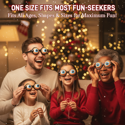 Winking-Eye Novelty Glasses for Party Selfies Effortless Fun