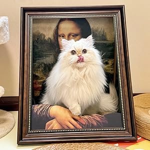 Mona Lisa Cat Bed