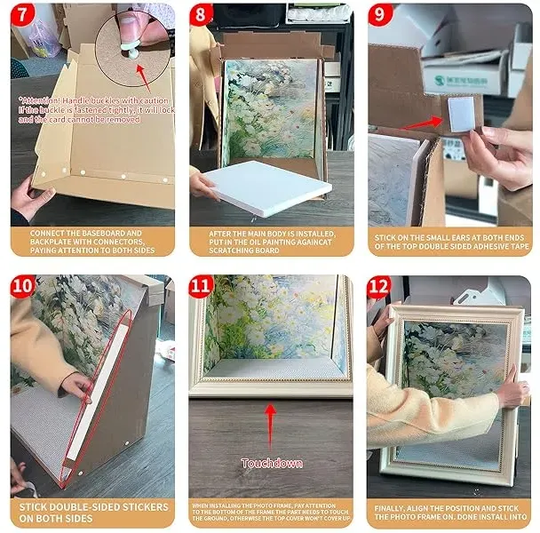 Mona Lisa Cat Scratcher Bed