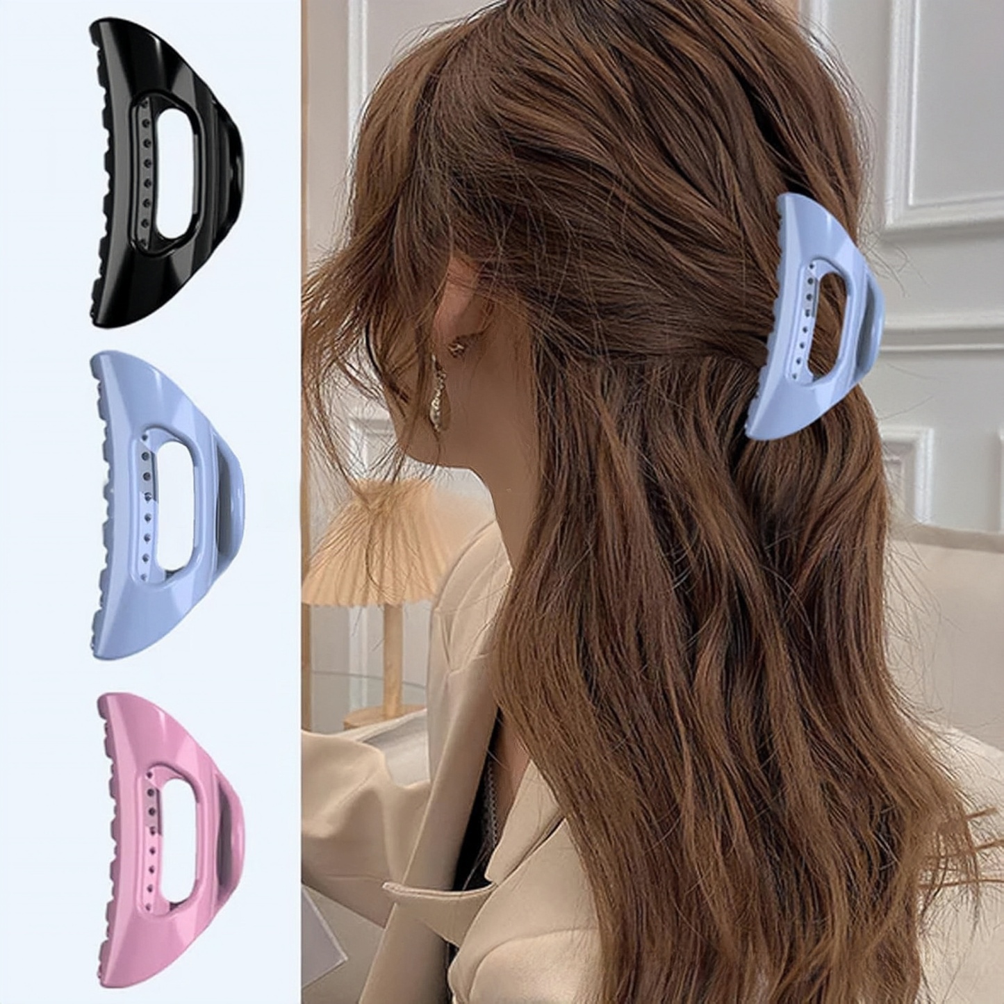 BUY 2 GET 5% OFF | BUY 3 GET 10% OFF✨🎁Flexi-Grip Hair Claw Clips​