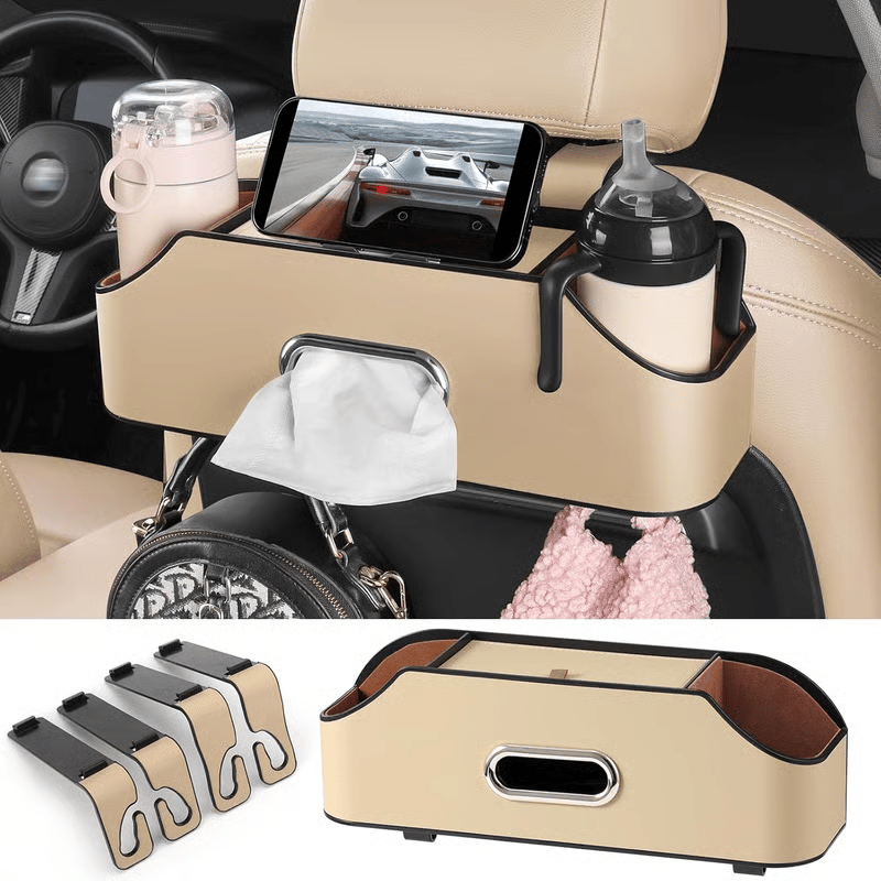 Sale 3-in-1 Car Backseat Organizer – Keep Your Ride Clean & Organized!
