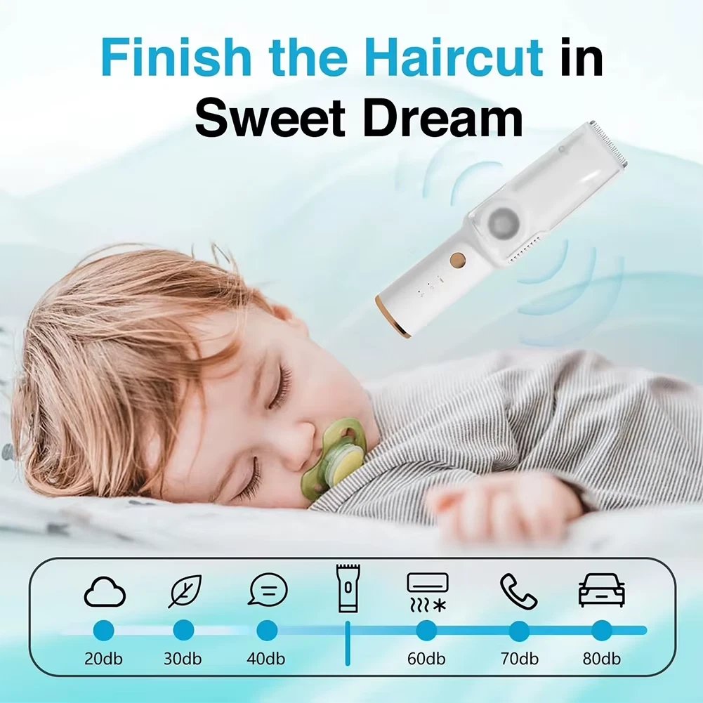Baby Hair Clipper with Vacuum
