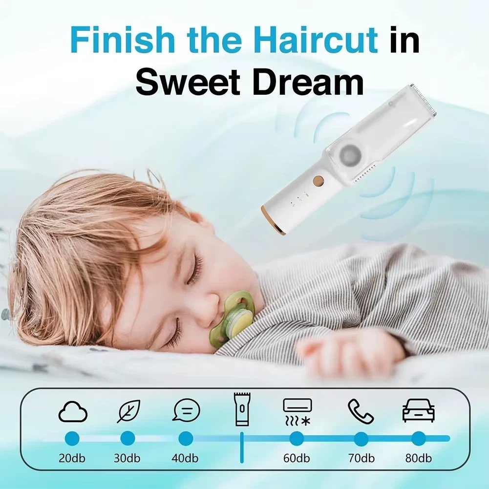 Baby Hair Clipper with Vacuum