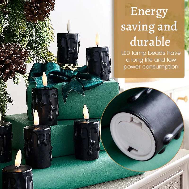 LED Cone-Shaped Festival Clip Candle