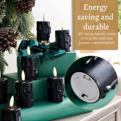 LED Cone-Shaped Festival Clip Candle