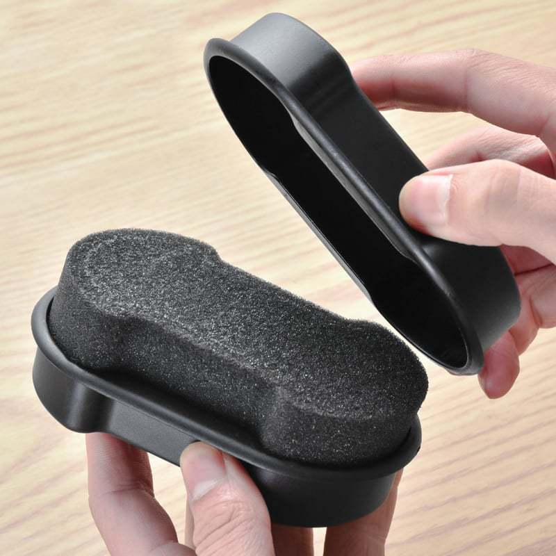 🛒 Sponge Shoe Polish  (2 PCS) – Instantly Shine & Protect All Leather Gear 👞 