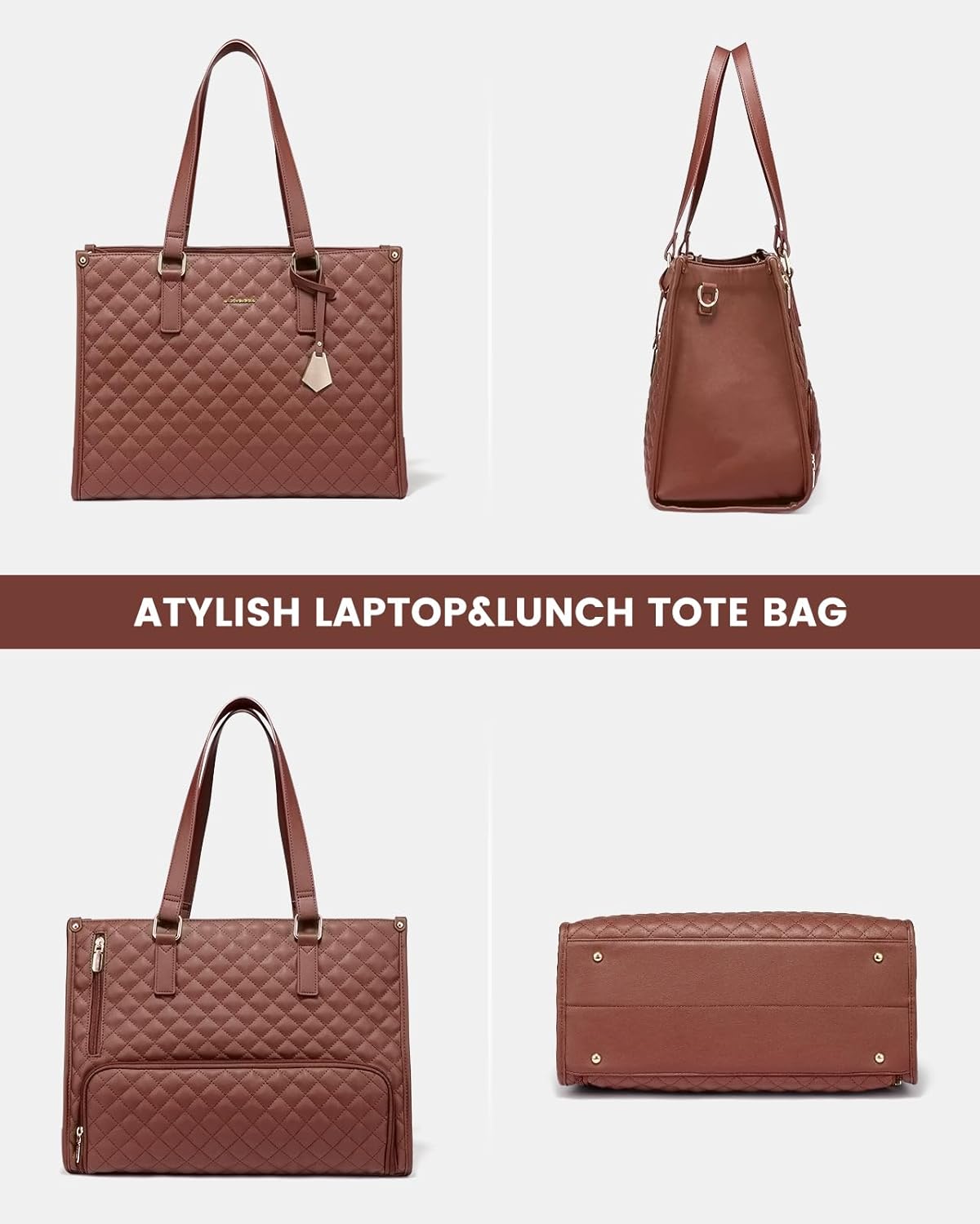💼 The Ultimate 2-in-1 Tote Bag – Where Elegance Meets Functionality! 🍽️