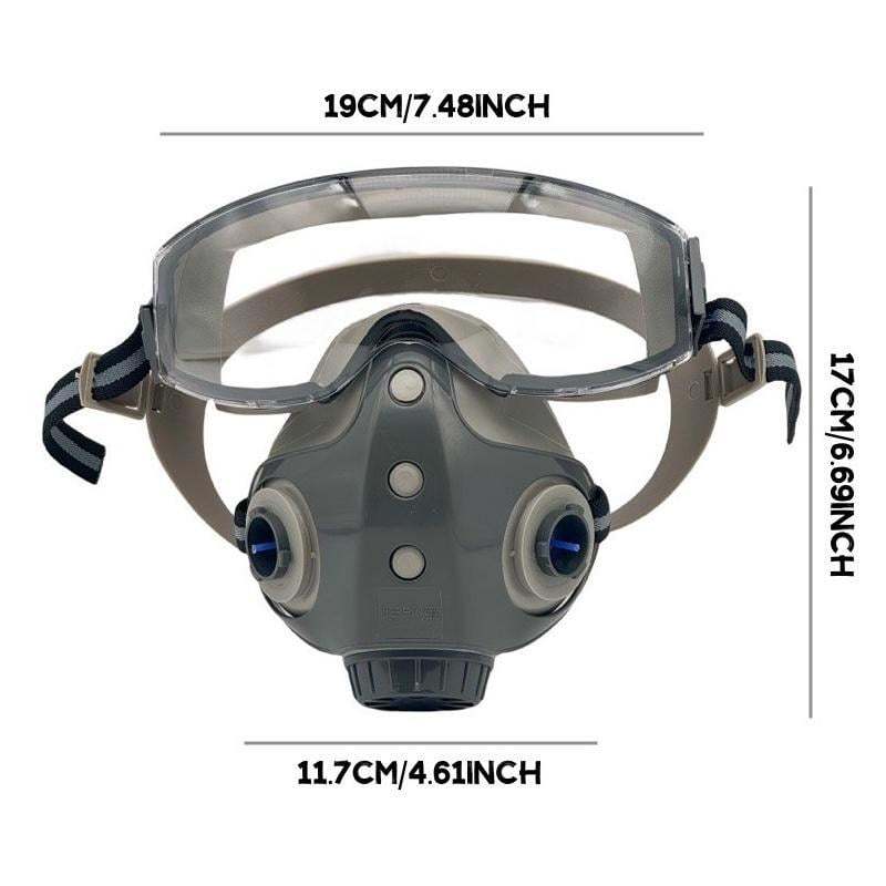 🏆Flash Sale⚡ 50K+ SOLD! Almost Gone-💥Dust-Proof Integrated Respirator Mask,Best gifts
