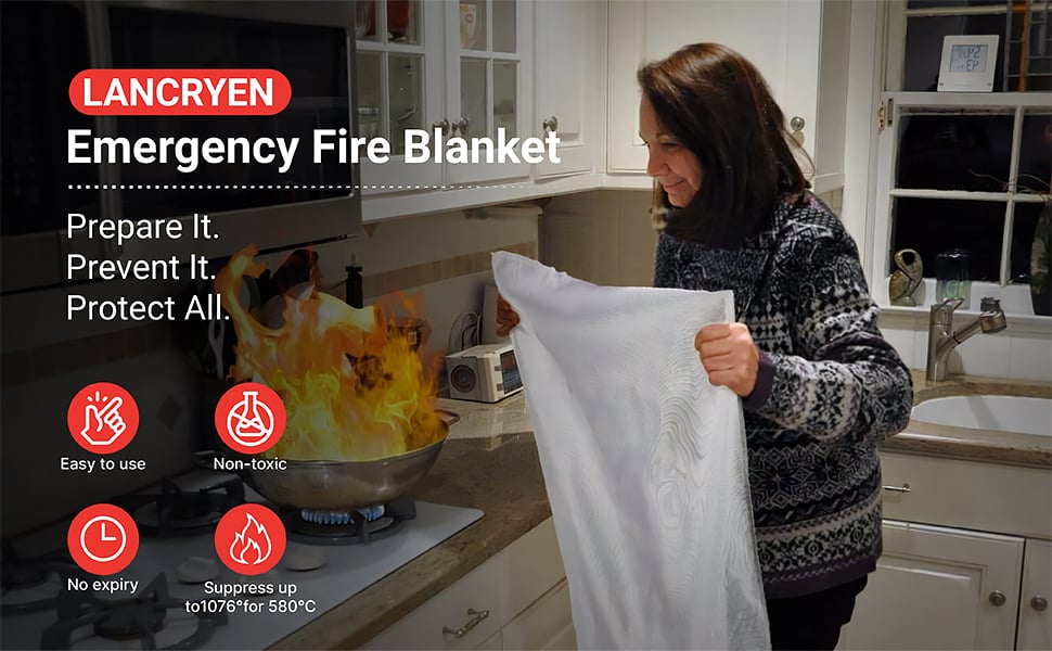  Emergency Fire Blanket