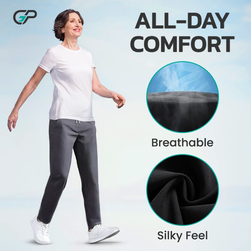 GlidePants - Unisex Quick Dry Pull-on Stretch Pants
