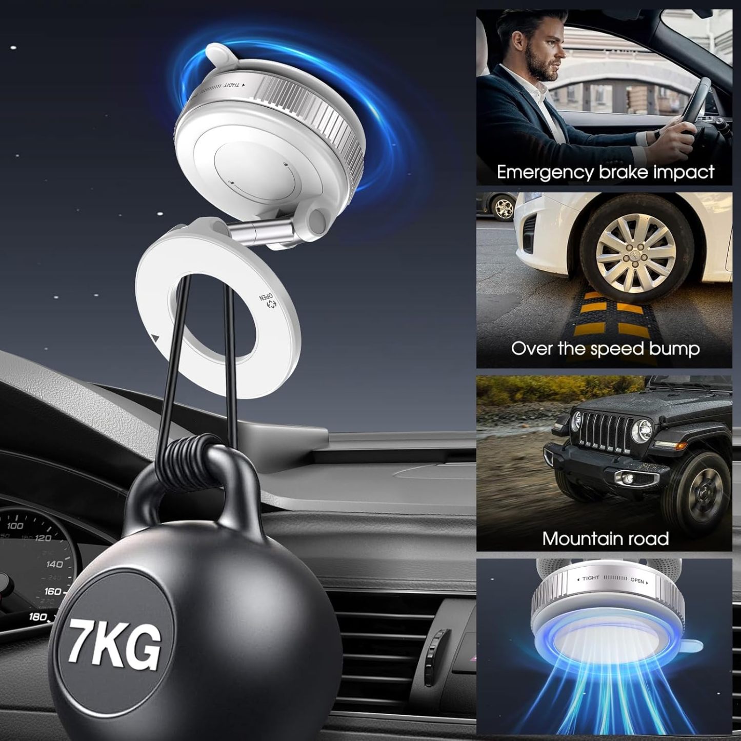 Eptchn MagLock 360° Foldable Magnetic Phone Mount