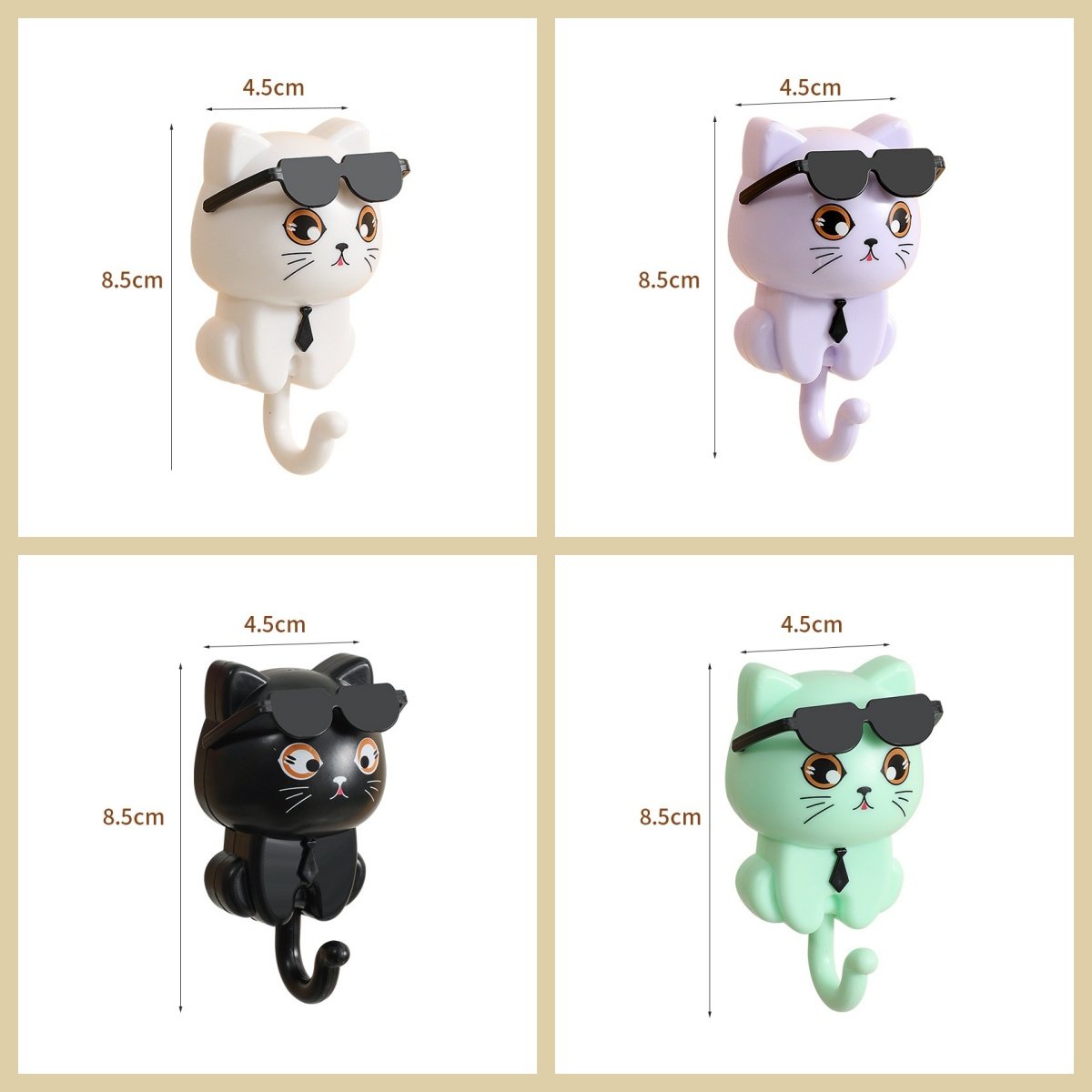 Sunglasses Cat Key Hook-SLOOSELYK