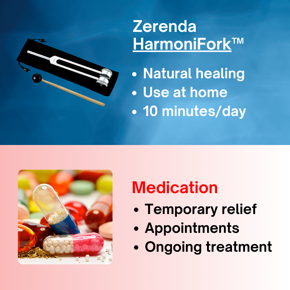 HarmoniFork™ 128Hz Healing Instrument