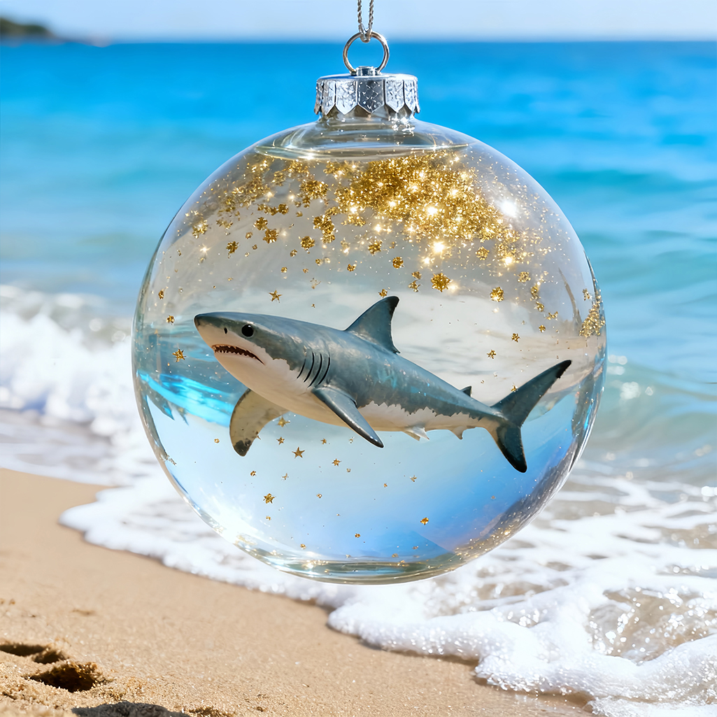 🔥Last Day 60% Off -🌊Sea Life Crystal Glass Decoration Set