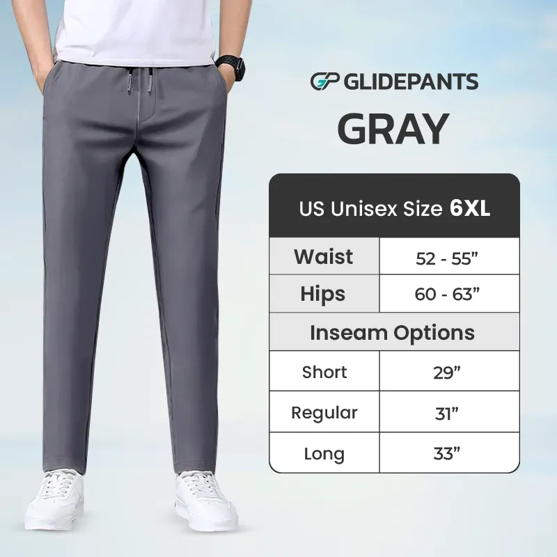 GlidePants - Unisex Quick Dry Pull-on Stretch Pants