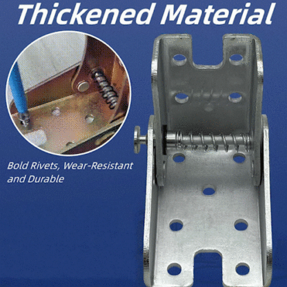 🔥HOT SALE-49%OFF-🛠️90-Degree Self-locking Folding Hinge Lock